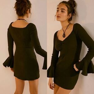 🎄FIRM PRICE🎄 Free people like to party mini dress
